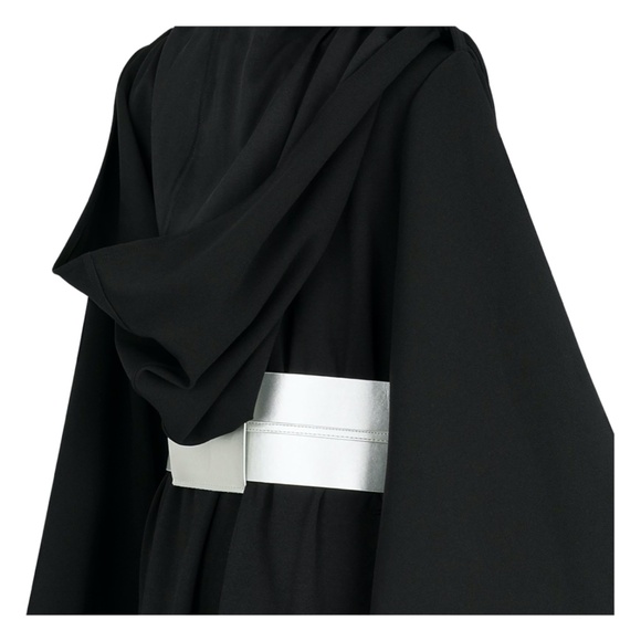 Disney Parks Star Wars Galactic Starcruiser Black Dress With Hood 1X - Picture 5 of 6